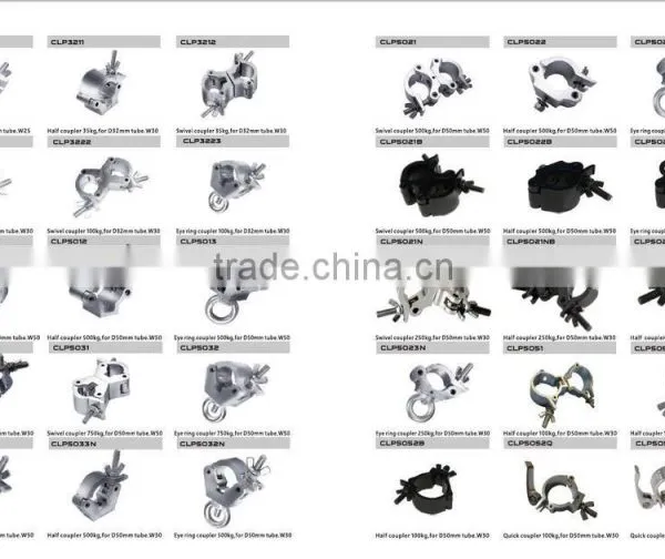 CLP3222 on Sale Aluminum Lighting Truss Clamp ,Swivel Coupler 100kg for D32mm TUBE.W30 photo-3