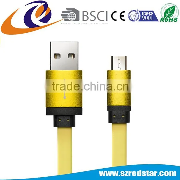 Noodle Colorful 1 Meter Micro Usb Cable for Android photo-2