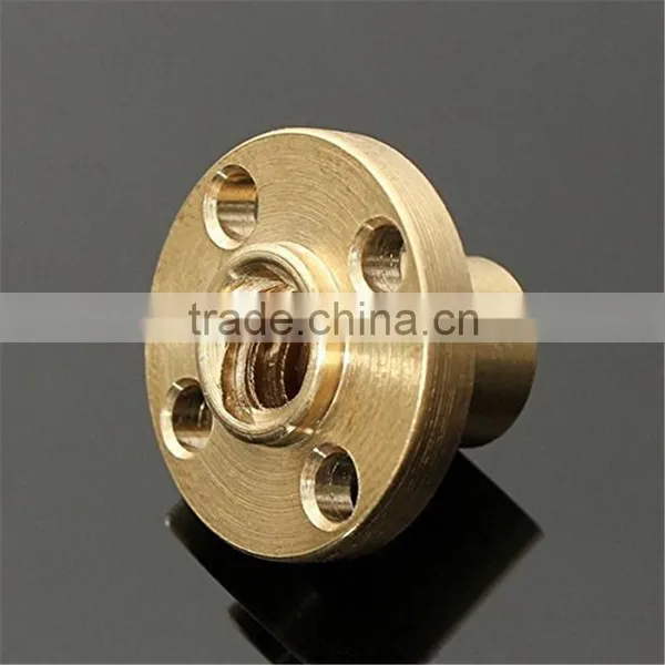 Brass Flange Cap Nut Copper for Z Axis Lead Screw 8mm 1-Start Screw CNC 3D Printer Reprap Prusa i3 DIY Kit 3dprinter Accessory photo-3