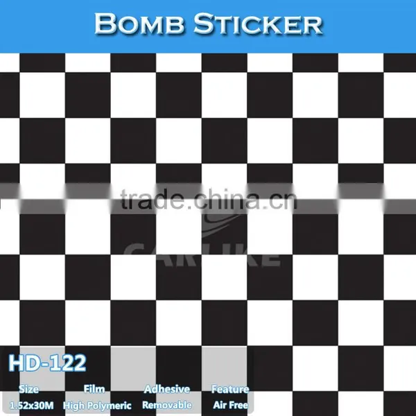 HD-119 CARLIKE Air Bubble Free Lovely Cartoon Vinyl Sticker Bomb Auto Body Color Sheet photo-4