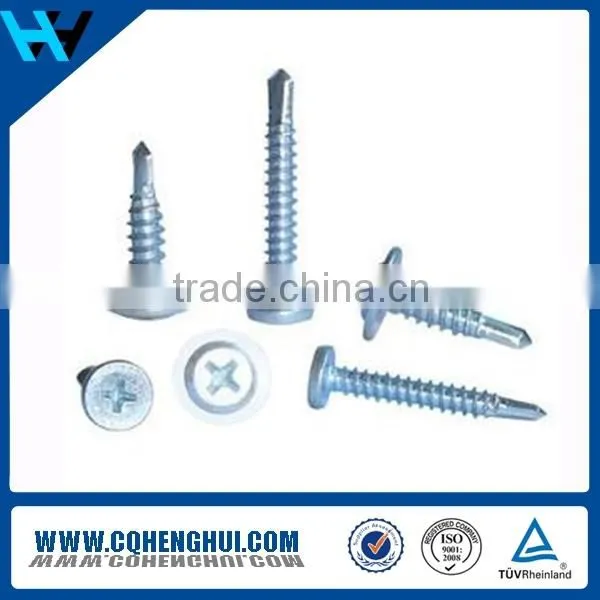 China Hexagon Head Self-drilling Screws With Collar photo-3