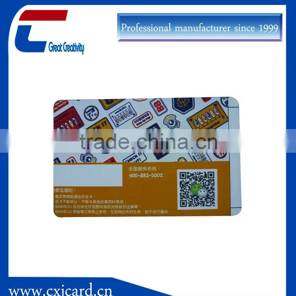 LF HF UHF Programmable Contactless Rfid Card With Optional Chip photo-2