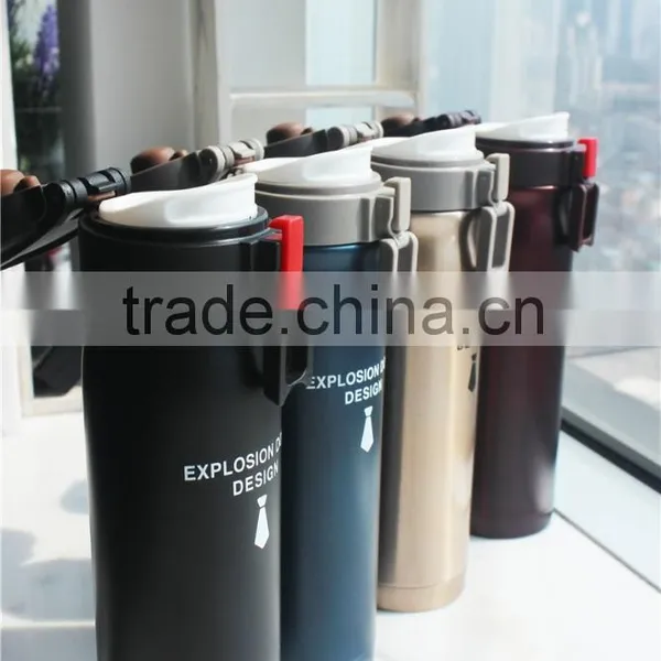 High Quality One Touch Lock Lid Insulated Stainless Steel Water Bottle Quality Choice photo-4