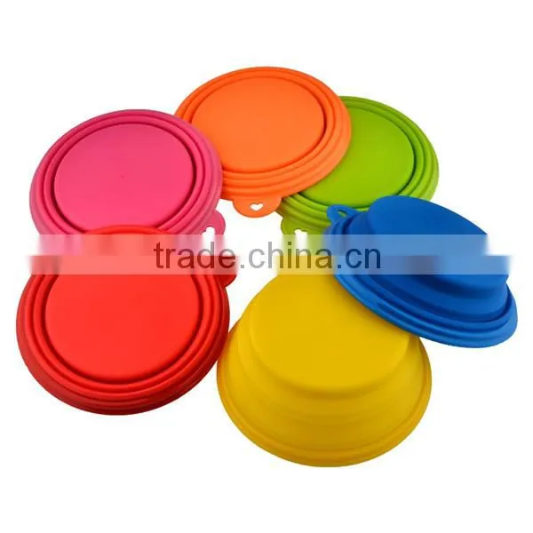 Pet Dog Foldable Silicone Collapsible Bowl photo-6