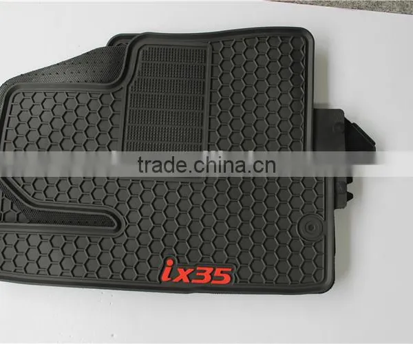 OEM Factory All Season Floor Mats for Hyundai Ix35 - BLACK - Sedan and Wagon photo-2