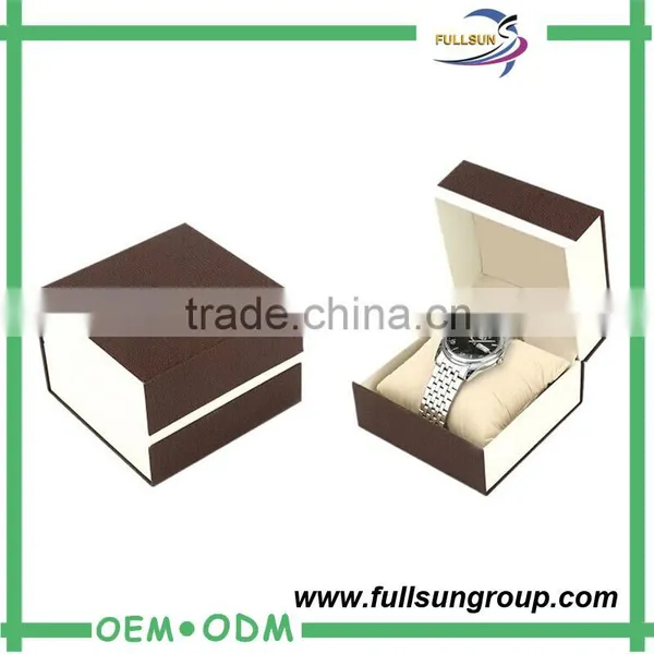 PU Leather Handmade Luxury Watch Storage Box photo-4