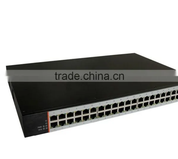 48 Ports RG45 10/100/1000Mbps Gigabit Networking Switches With 4 SFP POE Fiber Switch Ports IEEE 802.3af/at photo-3