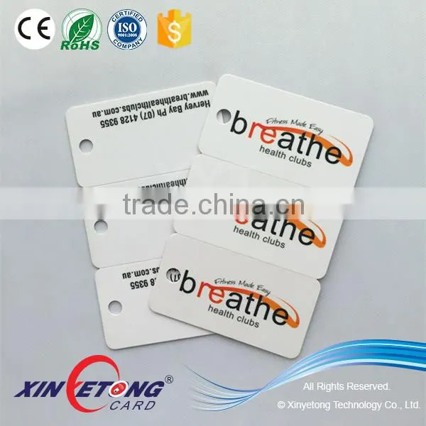Customized Size Die Cut PVC Membership Card/Market Barcode Card photo-2