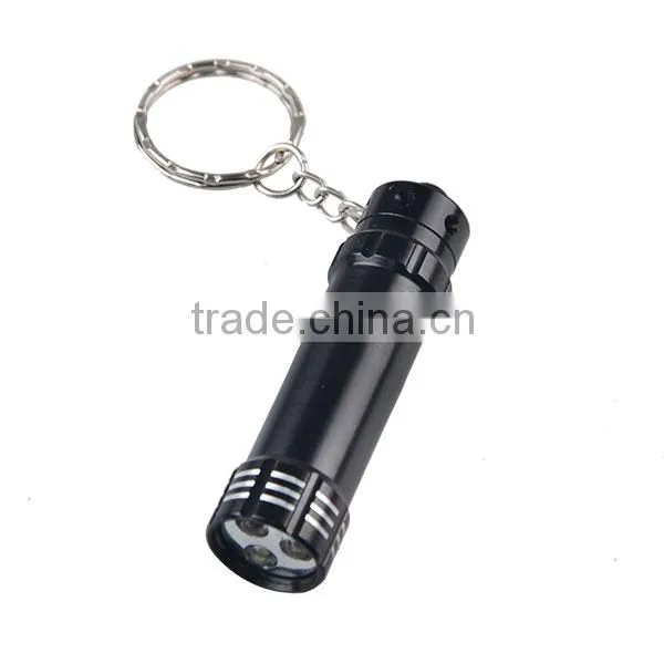 Ultra Bright 3 LED Light Customized Mini Keychain Flashlight photo-2
