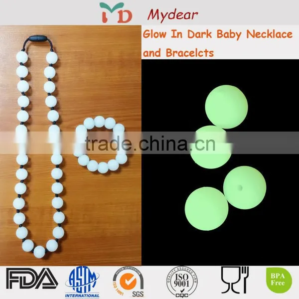 Popular Food Grade BPA Free Silicone Soft Bead Landing Wholesale for Baby Teething photo-4