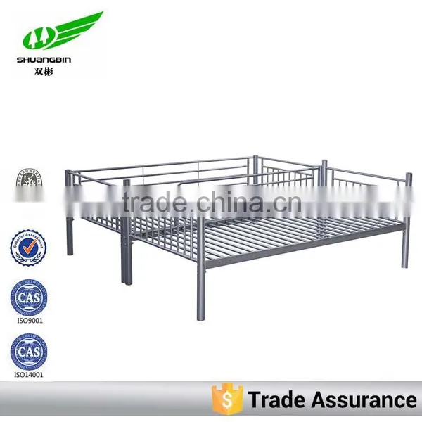 Heavy Duty Seperated Adult Double Metal Bed Supplier's Choice photo-6