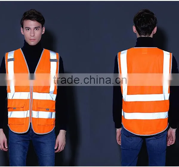 Wholesale Traffic High Visiblity Reflective Vest photo-3