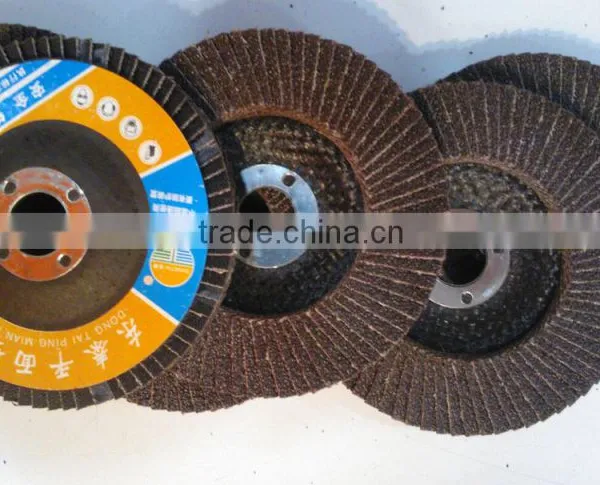 4-7 Inch Aluminum Oxide Flap Disc With Fiberglass Backing Plate photo-5