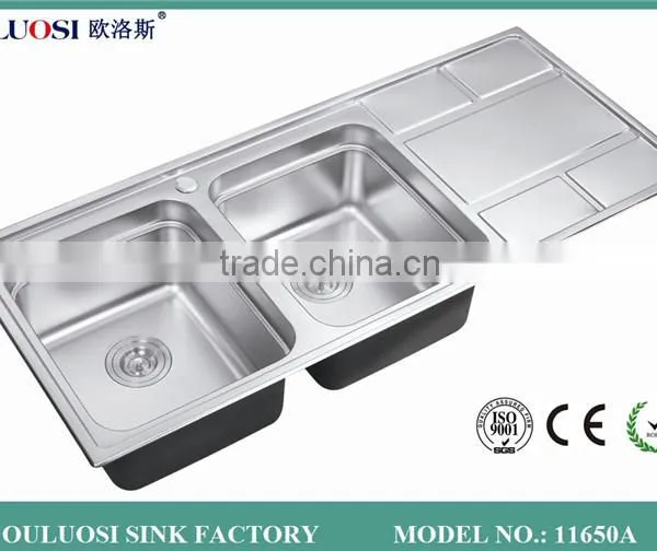 Stainless Steel Kitchen Sink 11650A photo-2