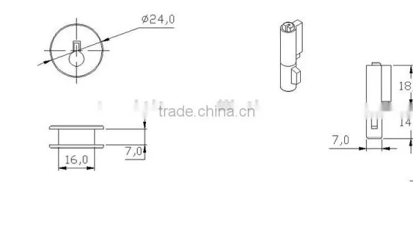 High Quality Brass Cylinder Furniture Cam Lock Steel Key Lock photo-6