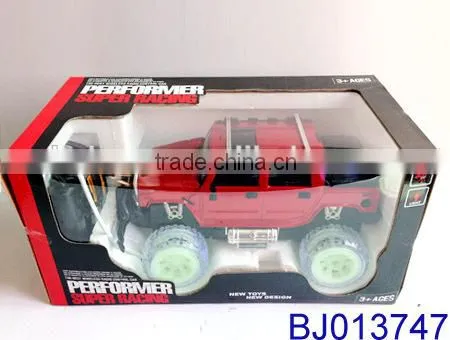 Best Kid Toy Red Remote Control Car Cross 4ch 1 14 Scale Big Wheels rc Car photo-5