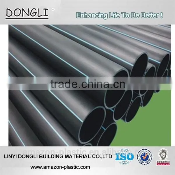 ISO GB/T Standard Plastic Pipe Water Flow Tube 110mm 125mm PE Pipe photo-4