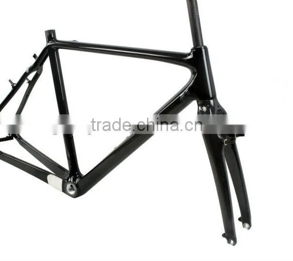 Carbon Cyclocross Bike Frame, T700 Carbon Fiber Frame, Chinese cx Frame V Brake , Cyclocross Bike ISP Frame photo-5