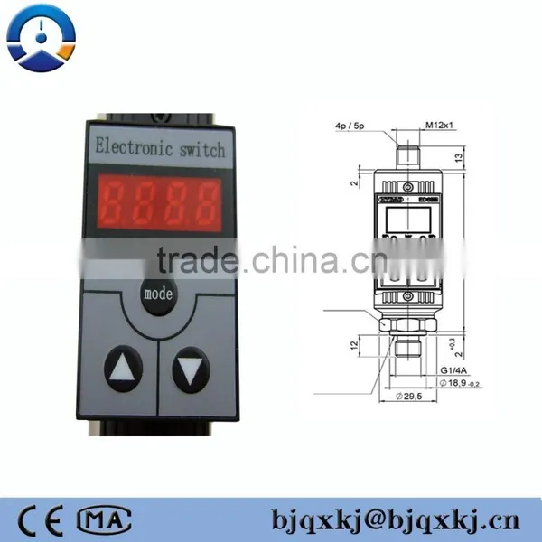 Intelligent Pressure Switch,micro Pressure Switches for Sale,stainless Steel Digital Pressure Switch Quality Choice photo-2