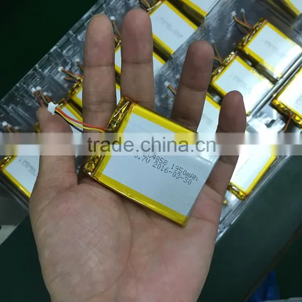 UL Certificate 1950mah Recharge Lithium Polymer Battery, 3.7v Li-ion Polymer Battery Quality Choice Supplier's photo-5