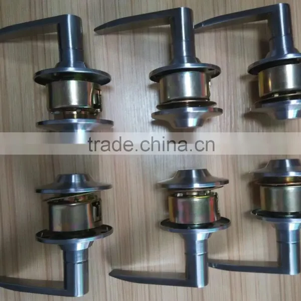 Hotel Connecting Door Lever Lock With Single Sided Handle and Blank Plate photo-5