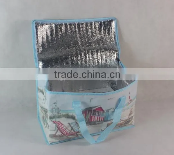 High Quality Custom Cheap Reusable Wine Bag Water Bottle Cooler Bag photo-4