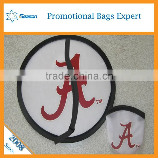 Wholesale Promotional Novelty Big Custom Frisbee With Hole Ring Frisbee photo-3