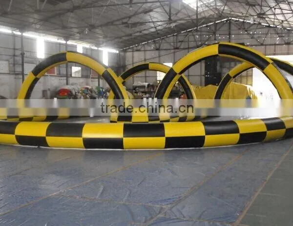 Factory Price 0.55mm PVC Tarpaulin Inflatable Zorb Ball Track For Sale photo-2