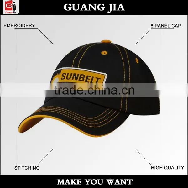 Elegant Black and White Sports Golf Cap Wholesale