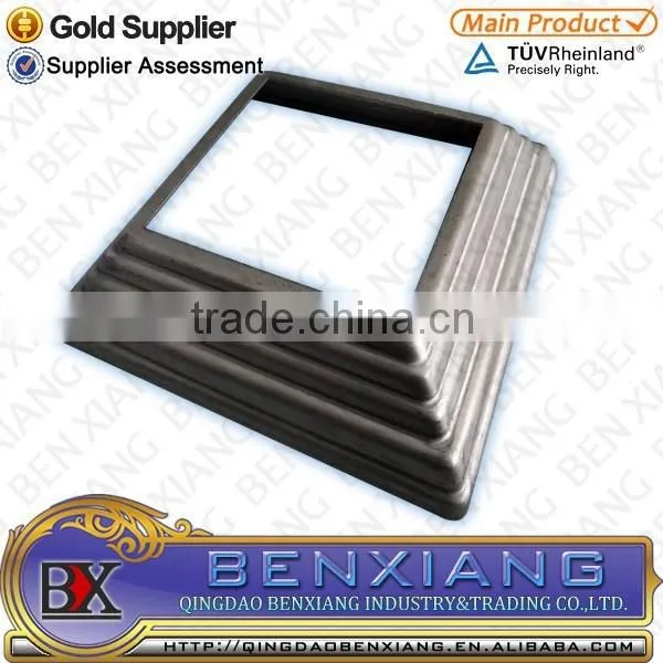 1.5 Inch Square Floor Bracket Cover Plate