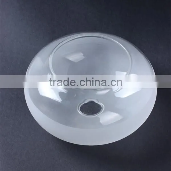 China Supplier Modern Flat Glass Lamp Globe,partical Frosted Glass Lamp Shade,table Lamp Cover for Lighting photo-2
