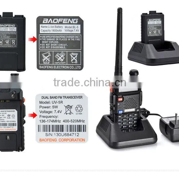 Fujian Nanan Baofeng Uv5r Two Way Radio 136 174 400 480 Mhz photo-4