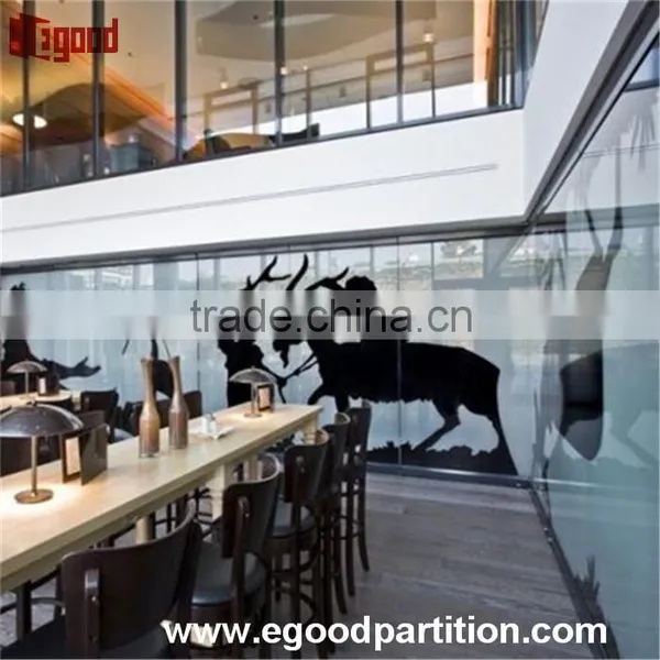 Balcony Sliding Stackable Glass Partition Door photo-4