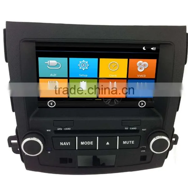 ZESTECH Hot Sale Auto Multimedia Car Audio for Mitsubishi Outlander Car Audio Player With GPS BT 3G DVD STEERING WHEEL CONTROL photo-2