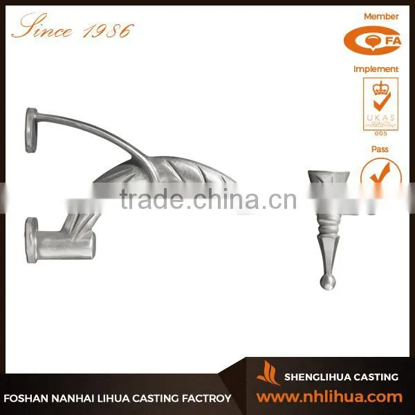 D033 Outdoor Post Light Cast Aluminum Lamp Arm