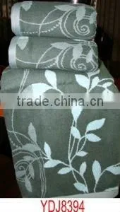 100% Cotton Yarn Dyed Jacquard Bath Towel