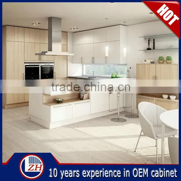 Professional Made Mdf Practical Project Lacquer Kitchen Cabinets photo-4