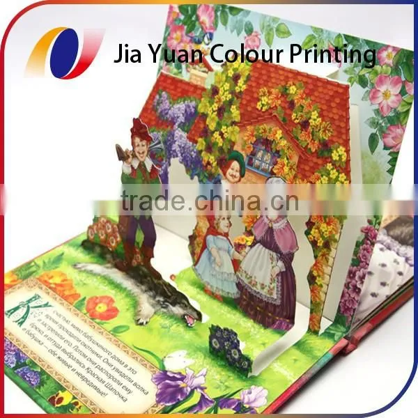 Pantone Color Pop up Book Strong Style Color Printing Service Strong Style Color Offset Strong Paper Board