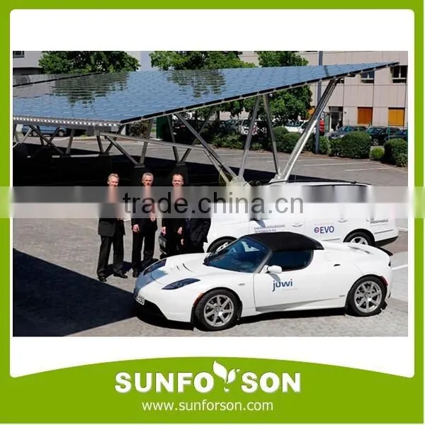 Aluminum Solar Carport Racking Mount pv Panel Mounting System photo-2