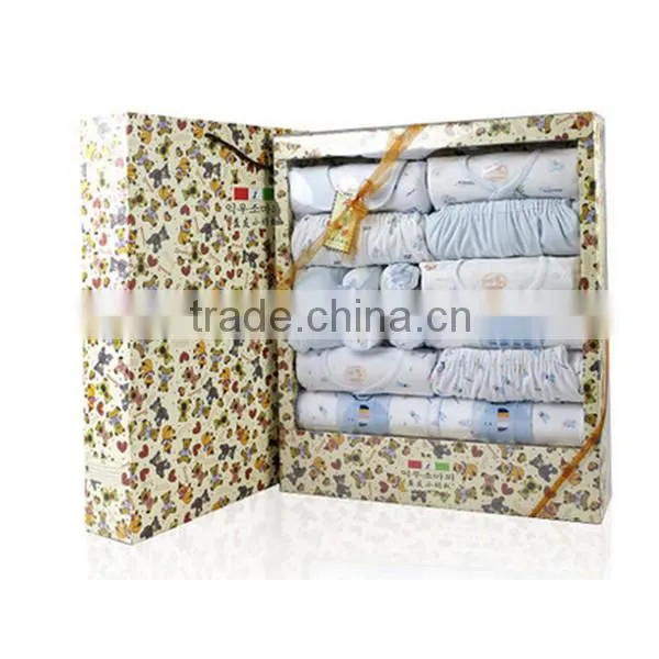 Luxury Gift Packaging Funny New Born Baby Clothes Box photo-2