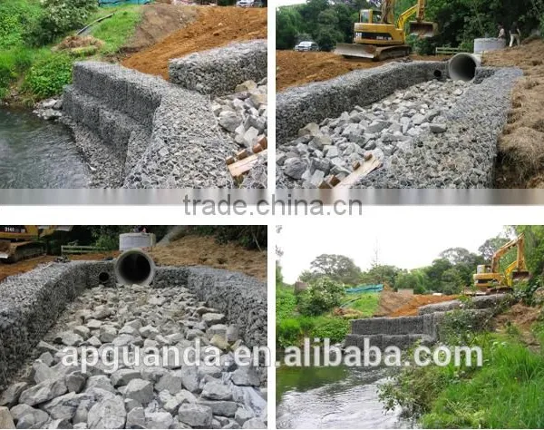 Galfan Wire Gabion Box, Zinc Alloy Gabion Basket photo-3