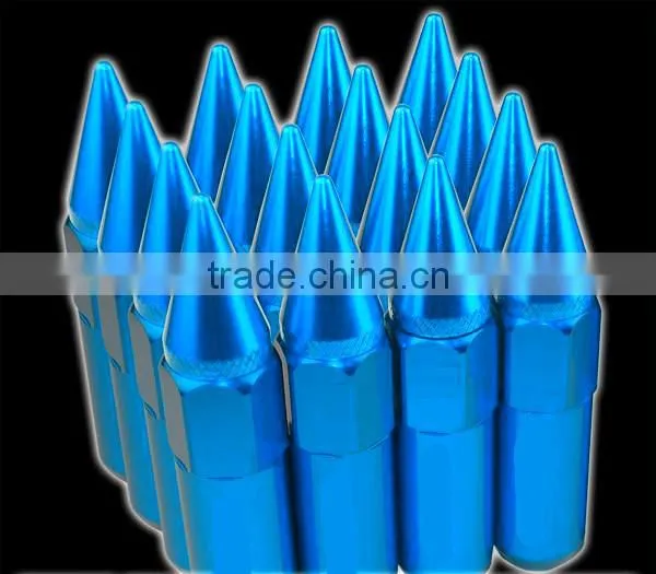 Racing Nuts/L:60mm/Spiked Aluminum 60mm Lug Nuts