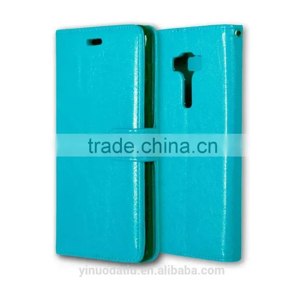 PU Leather Cell Phone Flip Wallet Kickstand Case for ASUS ZenFone 3 Deluxe ZS570KL 5.7