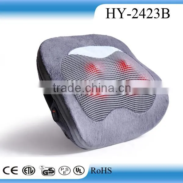 Electric Shiatsu Infrared Massage Cushion With Kneading, Rolling and Vibrator photo-3