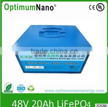 Rechargeable 48V 20AH Lifepo4 Battery Pack for E-vehicle photo-4