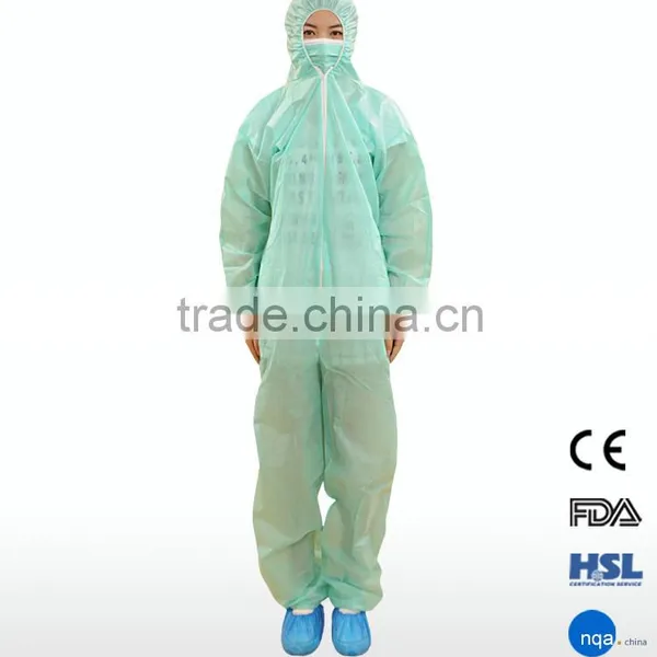 2015 Disposable Protective Suits Safety Coverall Workwear photo-2