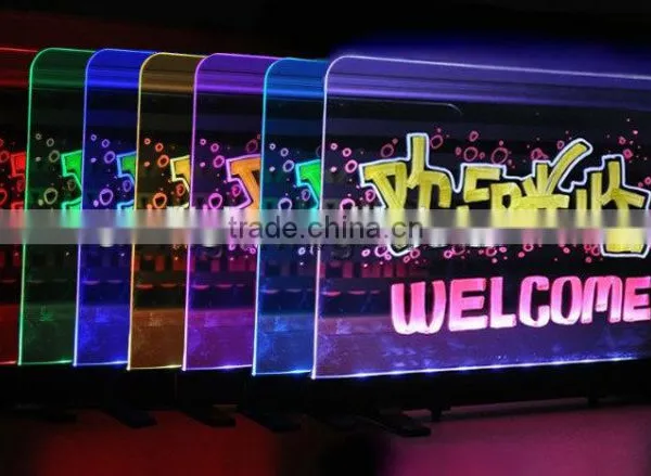Transparent Reusable Led Writing Board