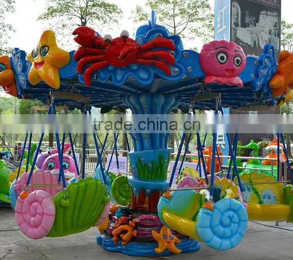 Kiddie Rides/ Funfair Swing Flying Chair/Trailer Mounted Amusement Rides photo-5