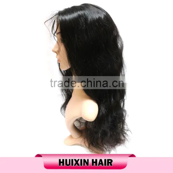 Wholesale Cheap Human Hair Full Lace Wig Synthetic Human Hair Wig photo-2