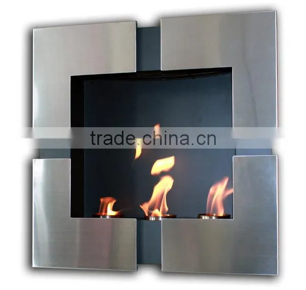 Fashion Fireplace Wall Decor Fireplaces With 304 Stainless Steel Foundation photo-3